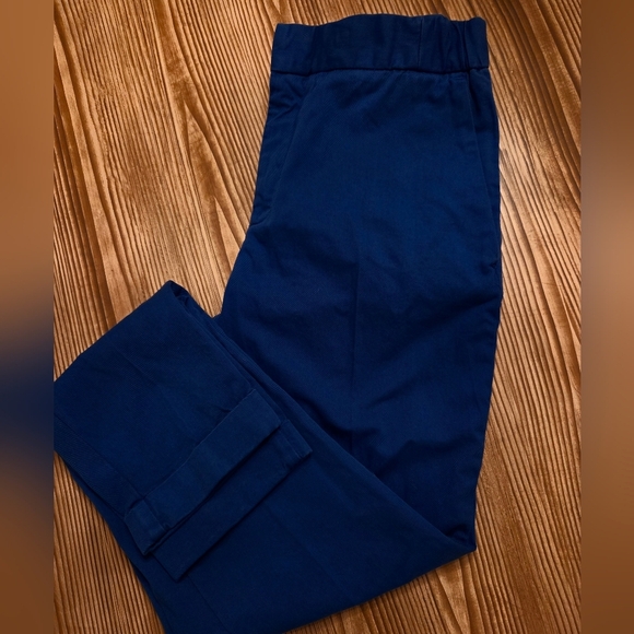 The Kooples Royal Blue Italian Style Chinos With Semi- Elasticated Waist - Picture 1 of 7